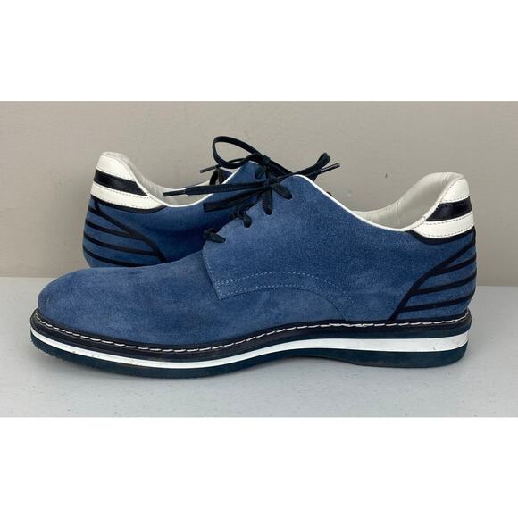 Men Harmont & Blaine Italy suede leather oxford casual dress shoes 40 (US 7) main image 5